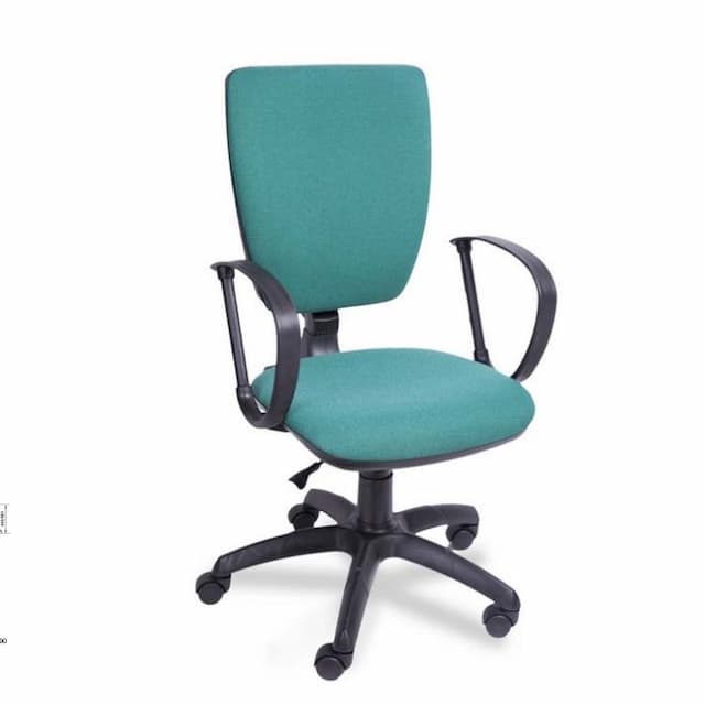 Кресло для персонала Мирэй НОТА new Рондо Люкс, ткань цветная серия В