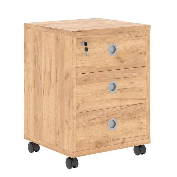 Тумба мобильная Skyland B 201A дуб бофорд 480х455х660 BORN