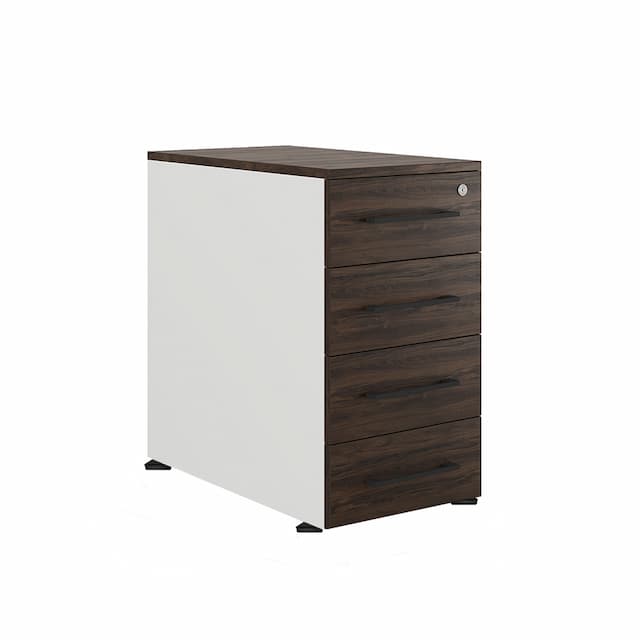 Тумба приставная Kobor TS4-40/80 white/charlston