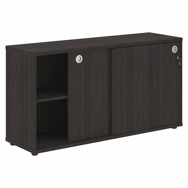 Шкаф низкий со слайд дверьми Skyland XLC 1443 дуб юкон 1406х430х750 XTEN