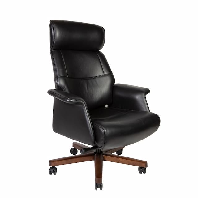 Кресло офисное Norden Вагнер А2067 black leather