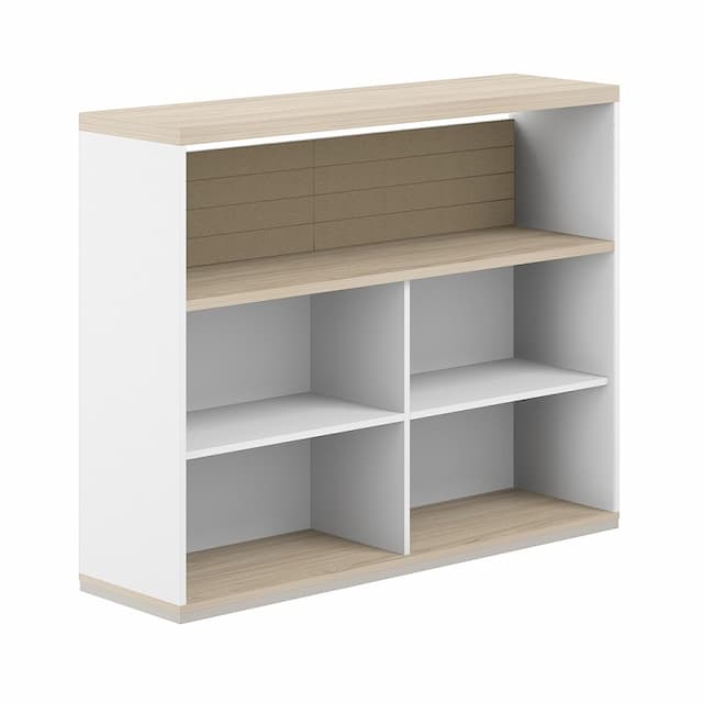 Стеллаж-комбо 1238 односторонний Norden Allegro AG.251.402.651.BG с топом и экраном тканевым низким