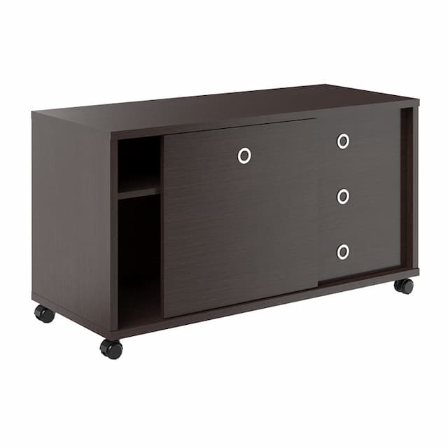 Тумба мобильная с дверью купе Skyland B 202.1A венге магия 1200х500х660 BORN