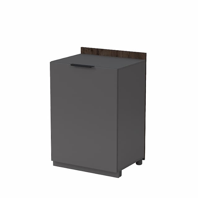 Модуль тумбы распашной средний Алсав MAGNETIC 15ТР-С.806 (568х460х860) брауни/graphit