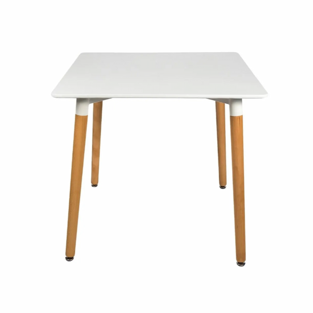 Стол обеденный Клен Eames сгр018/4 нераздвижной (белый)