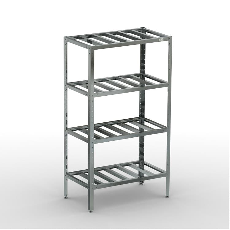 Стеллаж решетчатый КОБОР СКР-60/50/430 (высота 1800)