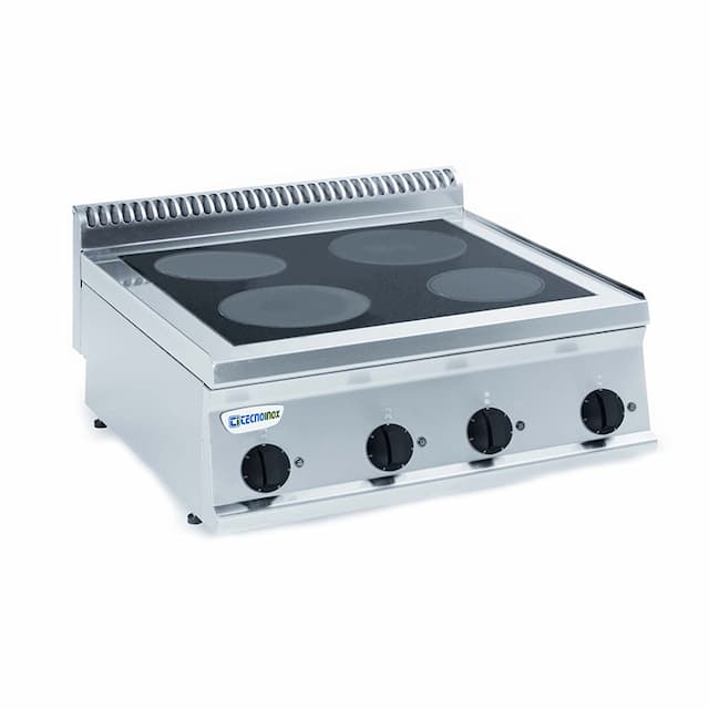 Плита 4 конфорочная 700 серии TECNOINOX PIN70E7 616012
