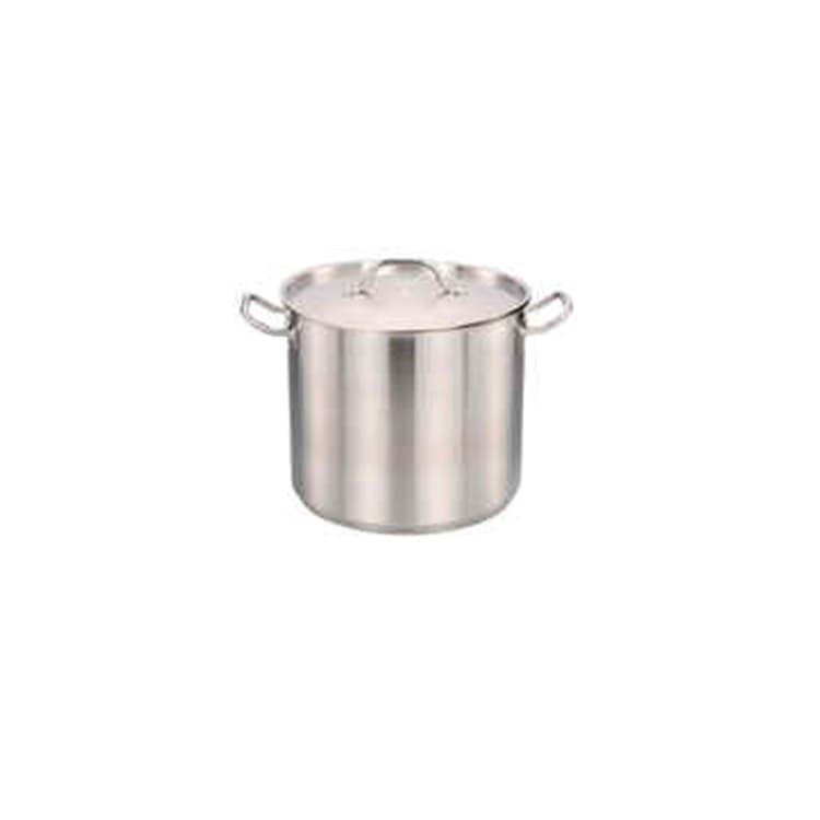 Кастрюля INDOKOR PROFESSIONAL с крышкой 24х24см 10,9 литров ZX-DST-24011